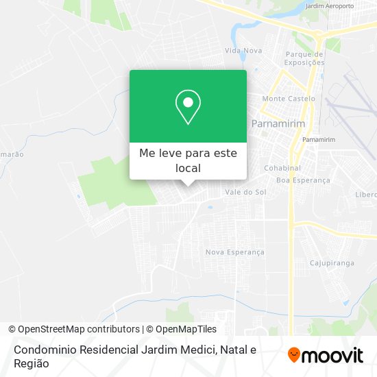 Condominio Residencial Jardim Medici mapa