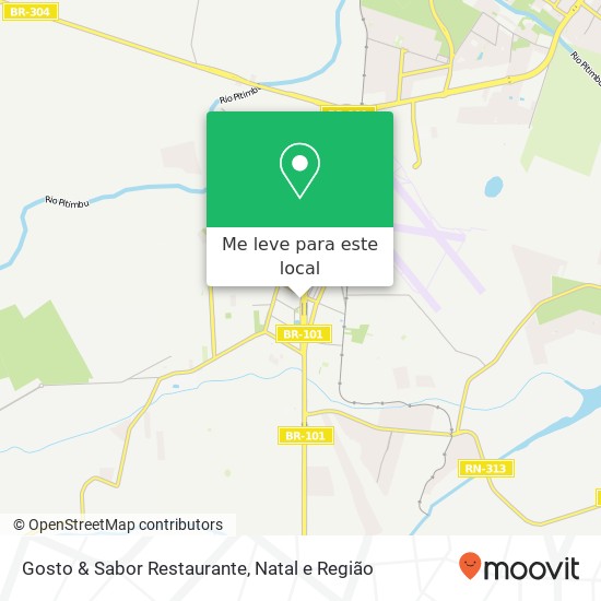 Gosto & Sabor Restaurante mapa