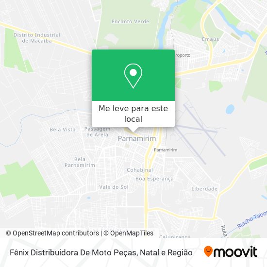 Fênix Distribuidora De Moto Peças mapa