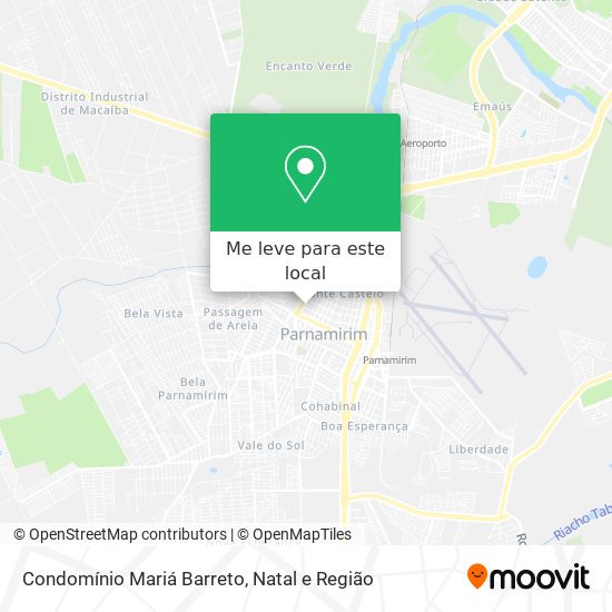 Condomínio Mariá Barreto mapa