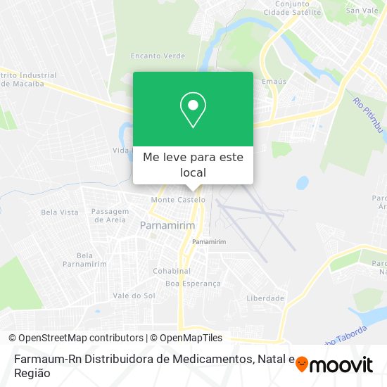 Farmaum-Rn Distribuidora de Medicamentos mapa