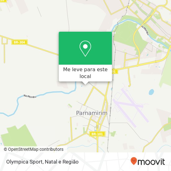 Olympica Sport mapa