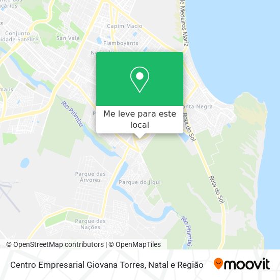 Centro Empresarial Giovana Torres mapa