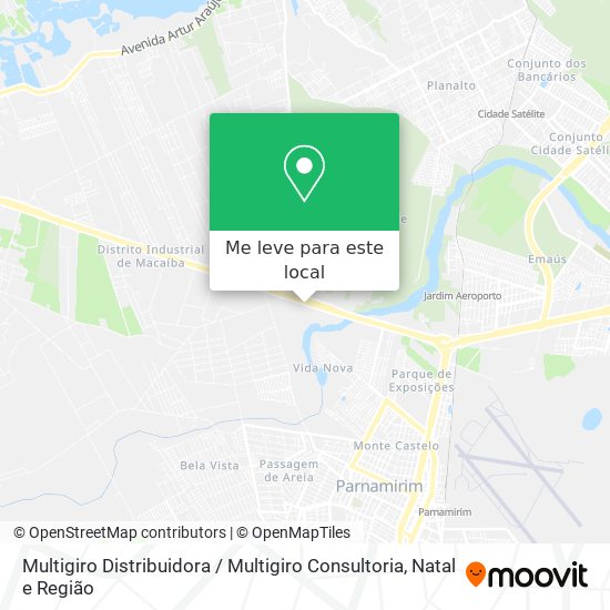 Multigiro Distribuidora / Multigiro Consultoria mapa