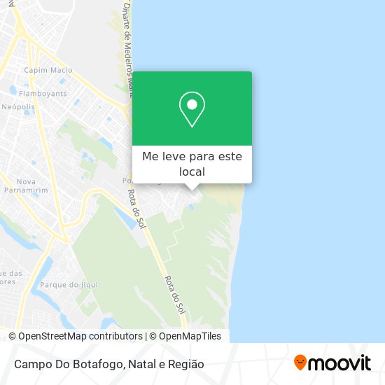 Campo Do Botafogo mapa