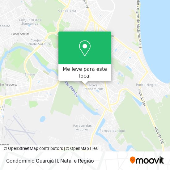 Condomínio Guarujá II mapa