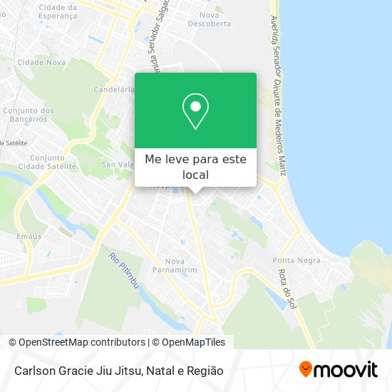 Carlson Gracie Jiu Jitsu mapa