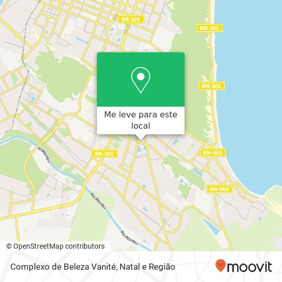 Complexo de Beleza Vanité mapa