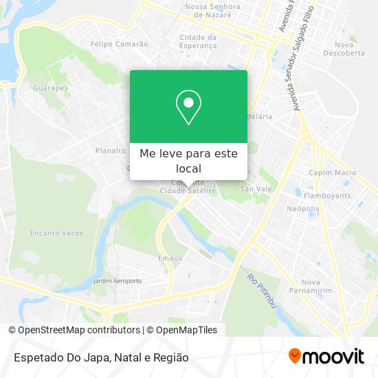 Espetado Do Japa mapa