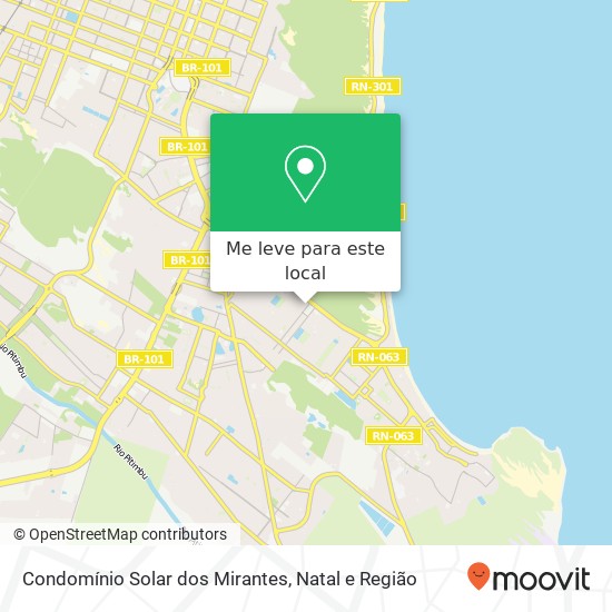 Condomínio Solar dos Mirantes mapa