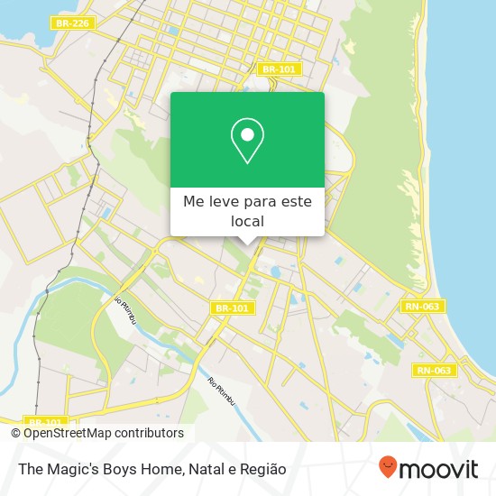The Magic's Boys Home mapa