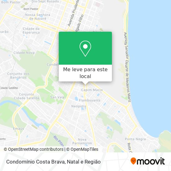 Condomínio Costa Brava mapa