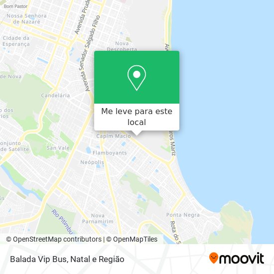 Balada Vip Bus mapa