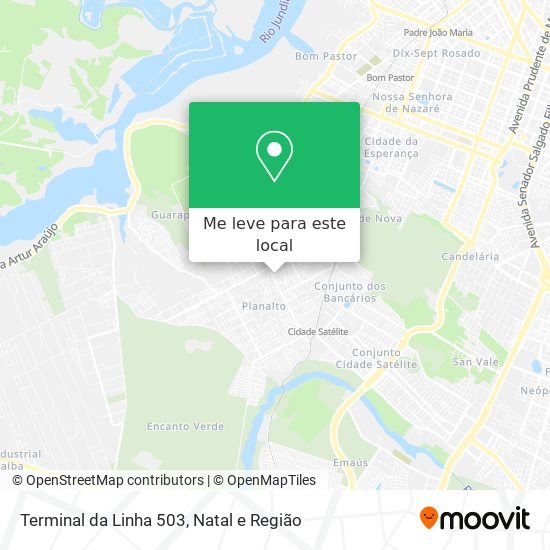 Terminal da Linha 503 mapa