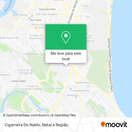 Cigarreira Do Naldo mapa