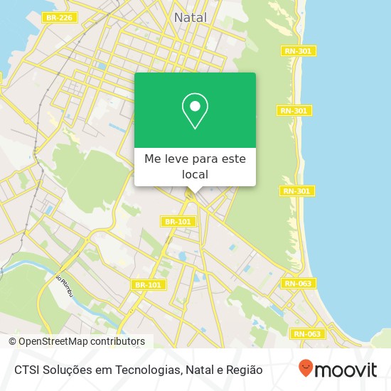 CTSI Soluções em Tecnologias mapa