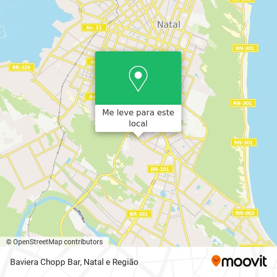 Baviera Chopp Bar mapa