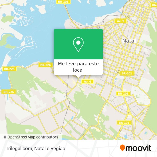 Trilegal.com mapa