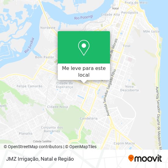 JMZ Irrigação mapa