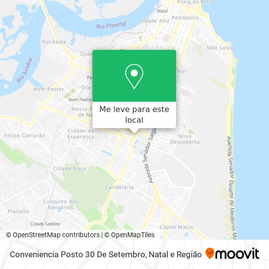 Conveniencia Posto 30 De Setembro mapa