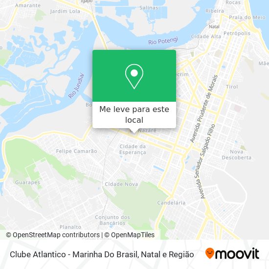 Clube Atlantico - Marinha Do Brasil mapa