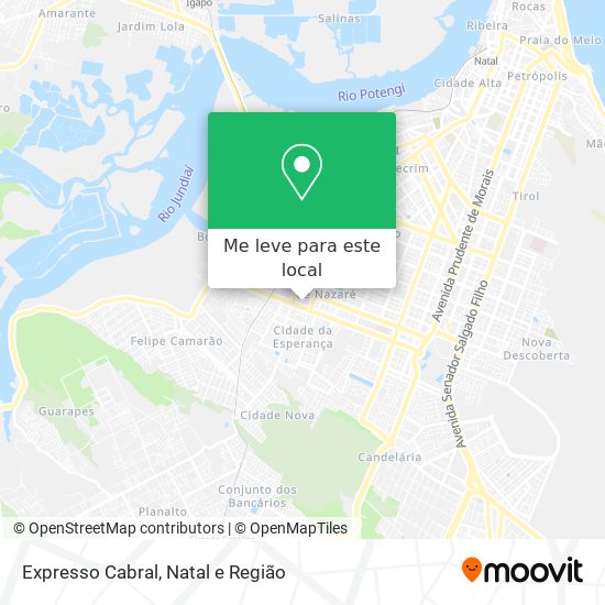 Expresso Cabral mapa