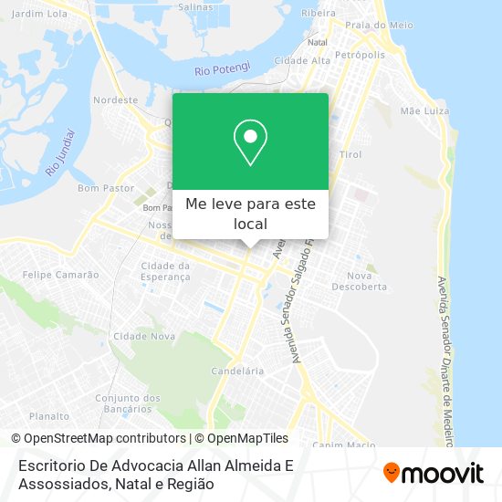 Escritorio De Advocacia Allan Almeida E Assossiados mapa