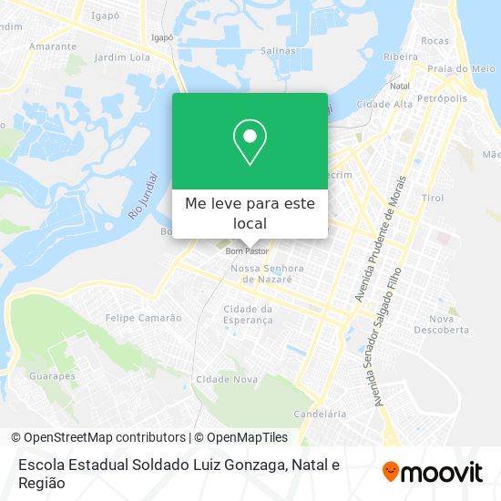 Escola Estadual Soldado Luiz Gonzaga mapa