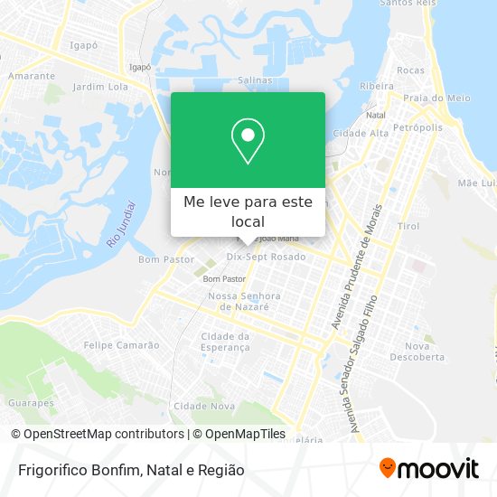 Frigorifico Bonfim mapa