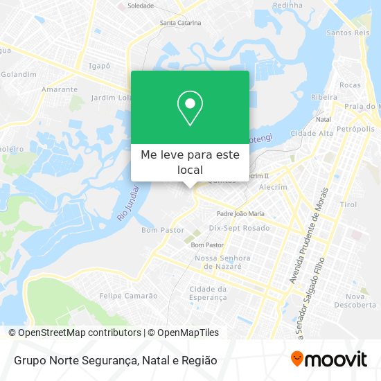 Grupo Norte Segurança mapa