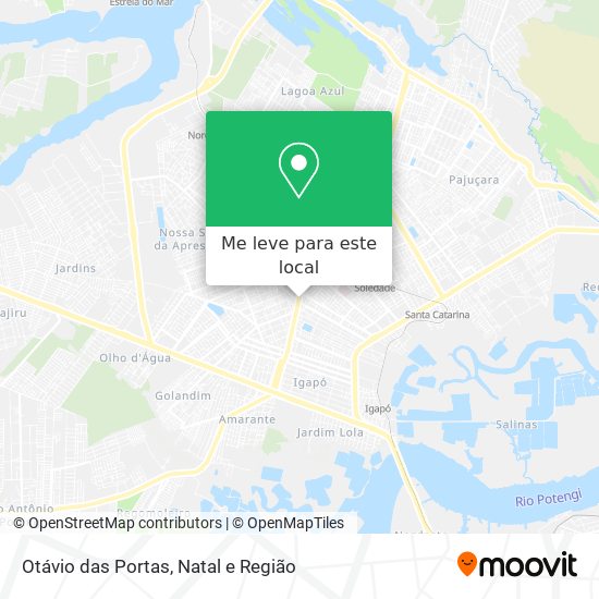 Otávio das Portas mapa