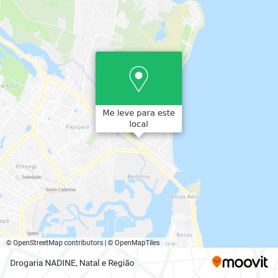 Drogaria NADINE mapa