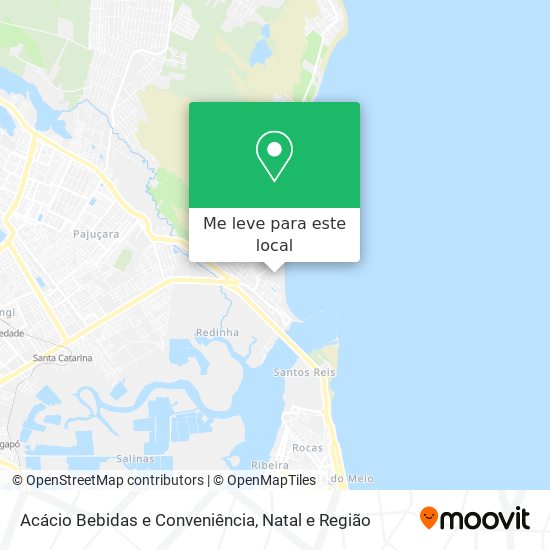 Acácio Bebidas e Conveniência mapa