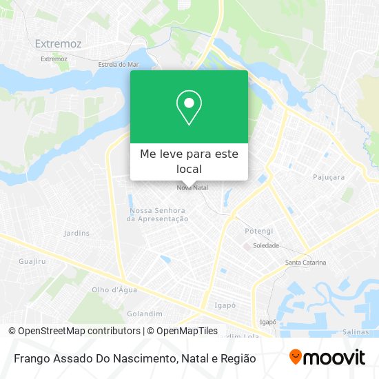 Frango Assado Do Nascimento mapa
