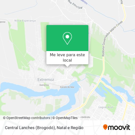 Central Lanches (Brogodó) mapa