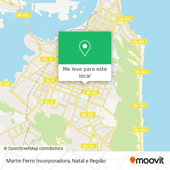 Martin Ferro Incorporadora mapa
