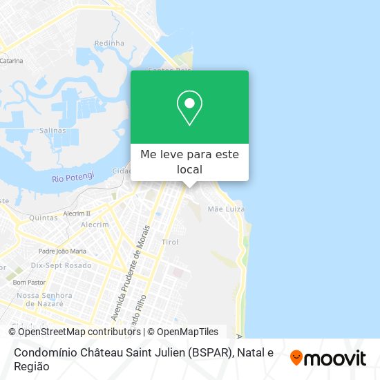 Condomínio Château Saint Julien (BSPAR) mapa