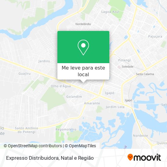 Expresso Distribuidora mapa