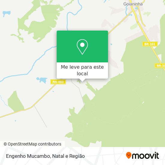 Engenho Mucambo mapa