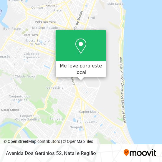 Avenida Dos Gerânios 52 mapa