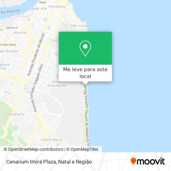 Cenarium Imirá Plaza mapa