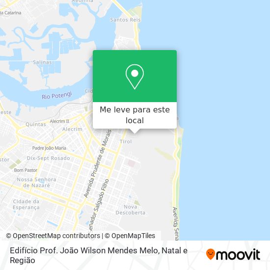 Edifício Prof. João Wilson Mendes Melo mapa