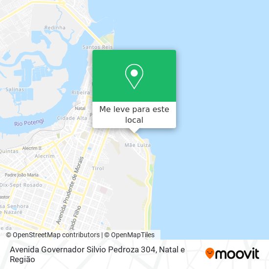 Avenida Governador Silvio Pedroza 304 mapa