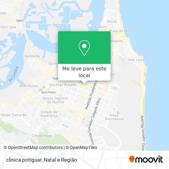 clinica potiguar mapa