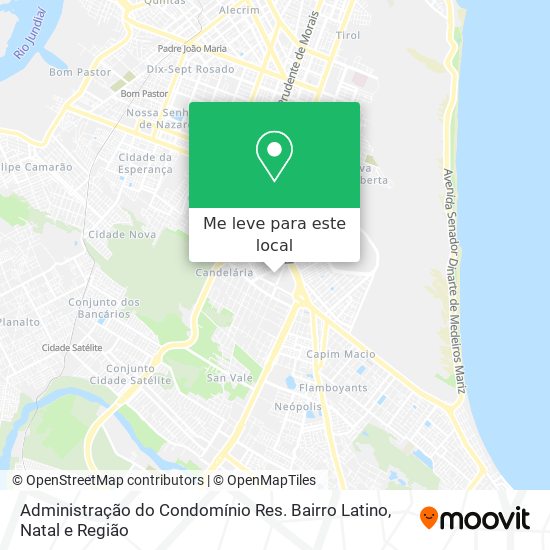 Administração do Condomínio Res. Bairro Latino mapa