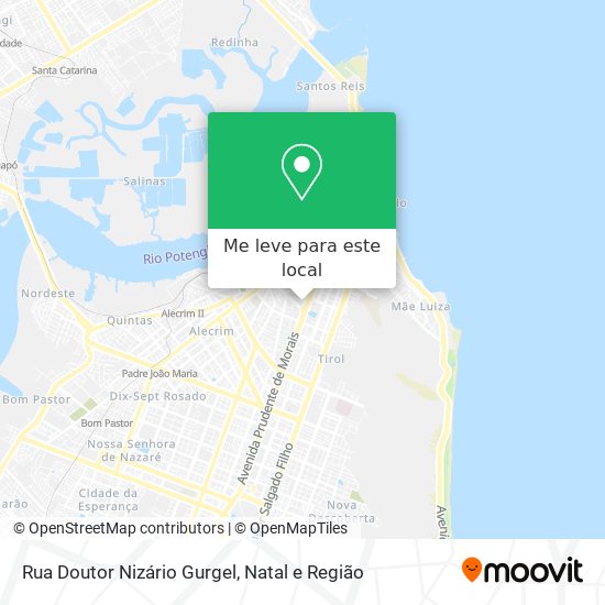 Rua Doutor Nizário Gurgel mapa