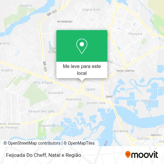 Feijoada Do Cheff mapa