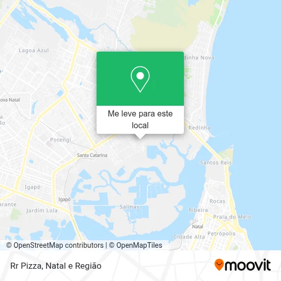 Rr Pizza mapa