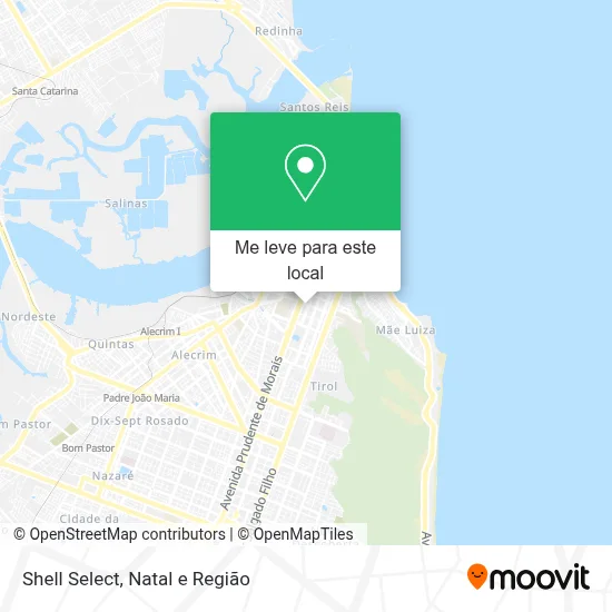 Shell Select mapa