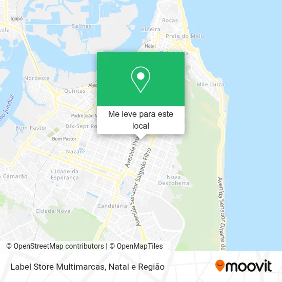 Label Store Multimarcas mapa